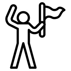 human successful icon