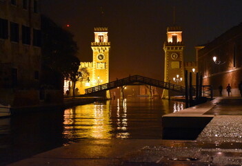 Tor „Ingresso all'Acqua“ in Venedig