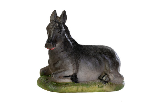 Figure of the mule from the manger.
