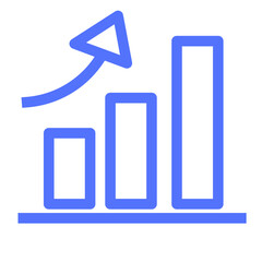 Arrow Bar Chart Direction Graph Profit Up