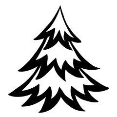 Obraz premium vector christmas tree