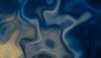 fractal distortion twisted lines illustration. Digital abstract striped ripples texture