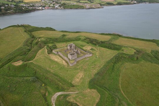 James Fort Kinsale Ireland Drone Aerial View