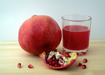 Pomegranate and pomegranate juice