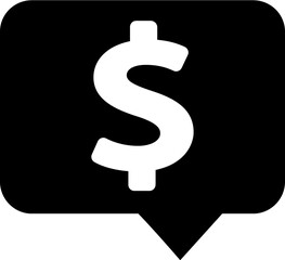 Banking  money finance glyph icon