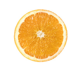Orange slice on transparent png