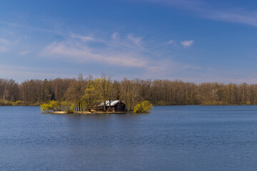 Svet pond in Trebon, Southern Bohemia, Czech Republic