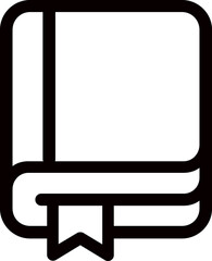 Book linear  sign
