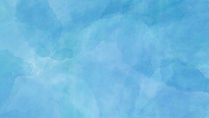 青の水彩の筆の跡、背景素材、テクスチャ