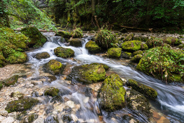 Gorges du Bruyant im Vercors (Frankreich)
