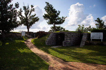 Beautiful views around Scaur Hill Fort in Bermuda