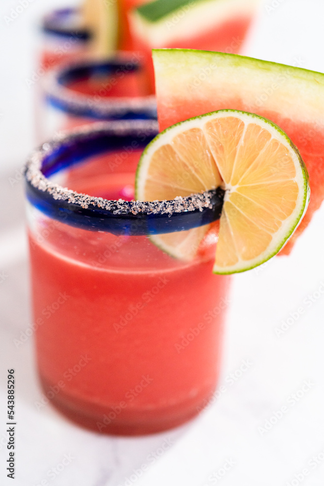 Poster Watermelon margarita