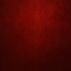 Grunge texture of a dilapidated wall in a red color