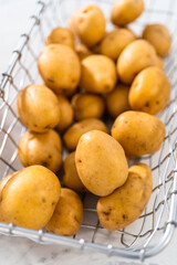 Pressure Cooker Baked Potatoes