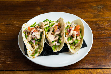 Chicken tacos