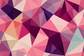 Obraz premium Geometric seamless textile pattern 3d illustrated