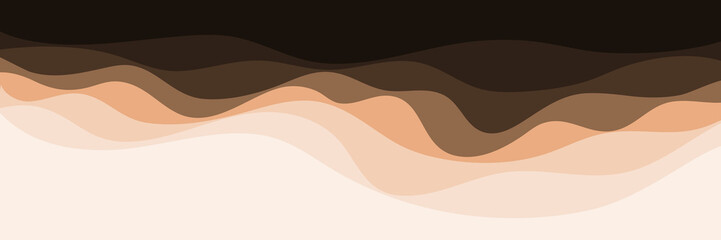 wave pattern vector illustration good for web banner, ads banner, tourism banner, wallpaper, background template, and adventure design backdrop