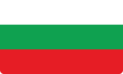 Flag of Bulgaria, vector illustration