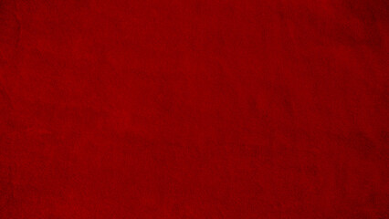 Red velvet fabric texture used as background. Empty red fabric background of soft and smooth textile material. There is space for text.