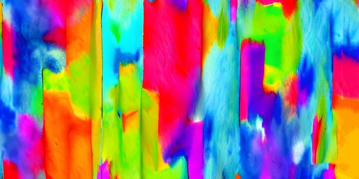 Abstract rerto colorful and textured design. creative background texture with random paint, amazing multicolor - painting concept for design - in long, thin header / banner.