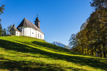 Fototapeta na wymiar Kalvarienbergkirche in Windischgarsten, Oberösterreich