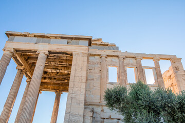Fototapeta premium The Parthenon temple on the Athens Acropolis