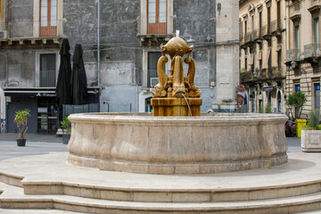 

Fountain of the Dolphins, Catania, Sicily, Italy
