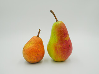 A comice and an abate fetel bear next to each other