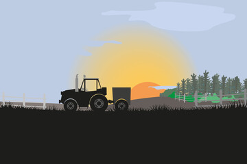 Obraz premium Background vector agricultural design for fabric, wallpaper, wall art, business cards, magazine covers, and web design.
