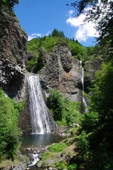 Ray Pic cascade in Ardeche iin France, Europe
