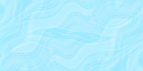 Abstract bright blue background with waves, Luxury bright liquid marble texture with stains, Colorful water blue background for creative design and decoration.
