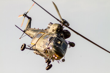 military helicopter