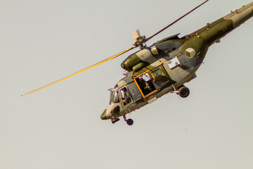 military helicopter