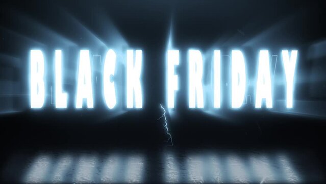 Black Friday sales animation