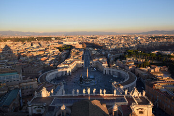 Panoramic of Vatican City