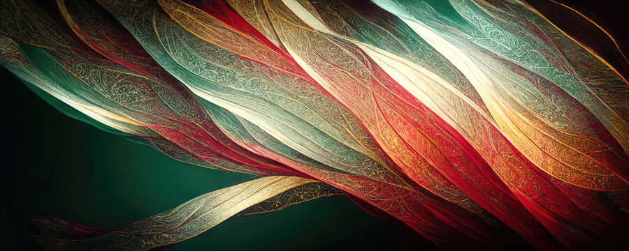 organic decorative lines as abstract background
