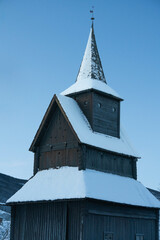 Fototapeta na wymiar Norwegian Stave church