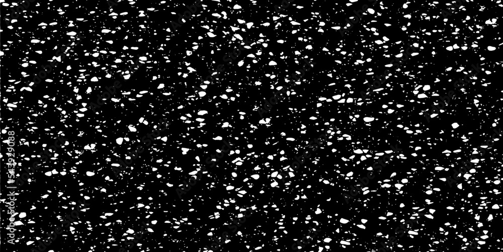 Poster small uneven spots and particles of debris. abstract vector texture. distressed uneven background. g