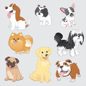set of dogs