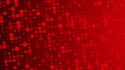 Abstract dot red pattern gradient texture technology background.