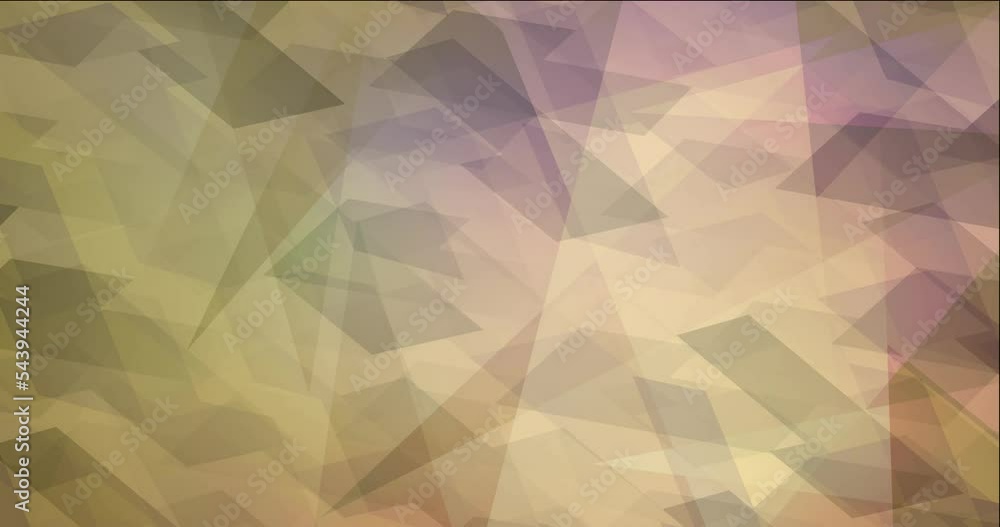Poster 4k looping dark pink, green polygonal abstract animation. modern abstract animation with gradient. c
