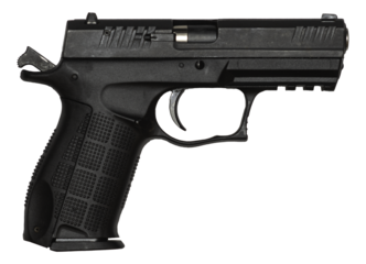 gun isolated on transparent background.