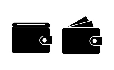 Wallet icon vector for web and mobile app. wallet sign and symbol