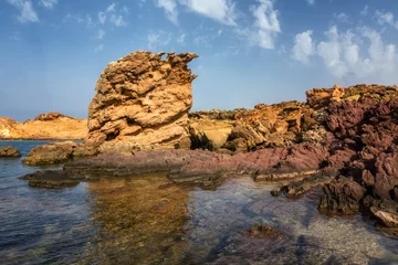 Photo sur Plexiglas Cala Pregonda, île de Minorque, Espagne Incroyable plage de Minorque en Espagne