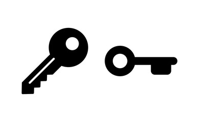 Key icon vector for web and mobile app. Key sign and symbol.