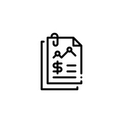 financial information icon