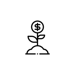 fund growth icon