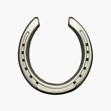 horseshoe isolated on white background