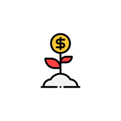 fund growth icon