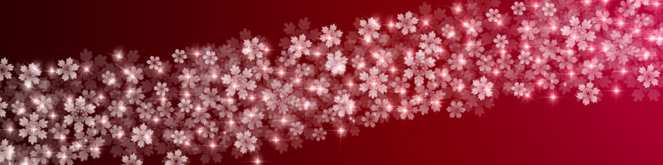 雪　クリスマス　冬　背景